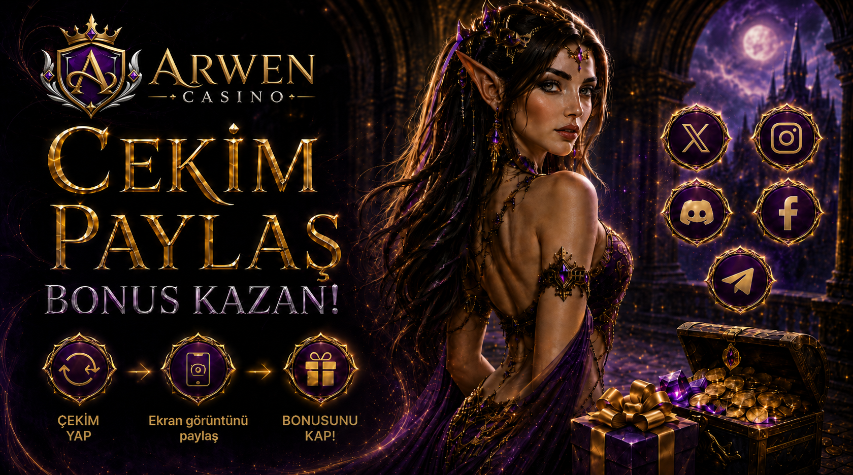 CEKIM PAYLAS FREE SPIN BONUSU